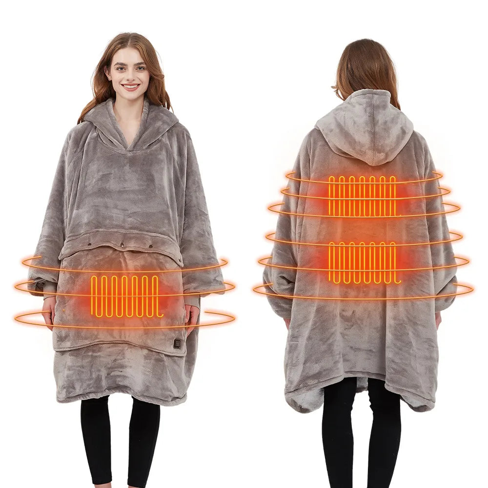 BEHEIZTER PONCHO