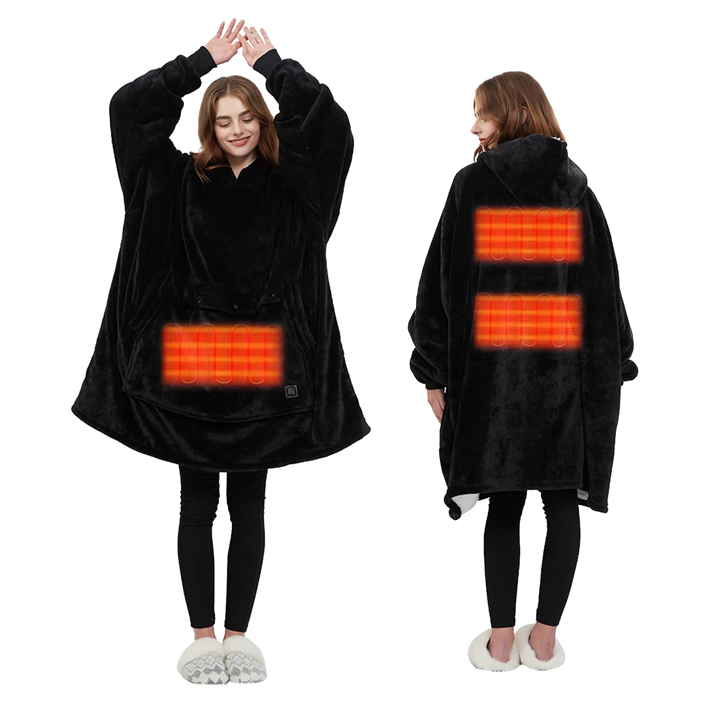 BEHEIZTER PONCHO