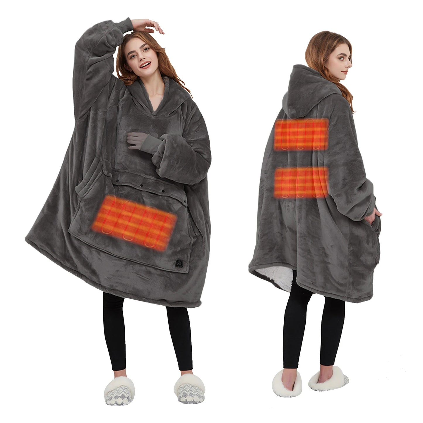 BEHEIZTER PONCHO